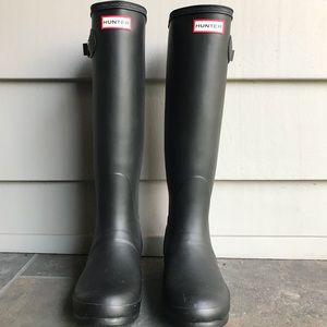 women’s size 8 original tall hunter rain boot
